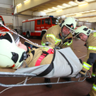 Übung an Landesfeuerwehrschule Feldkirch
