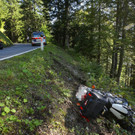 Motorradunfall in Laterns