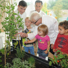 Beet-Übergabe im Kindergarten