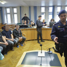 Beim Pink Panther-Prozess in Wien (September 2013)