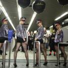 Fashion in der U-Bahn: Das war die “Metro Boutique” in der Station Volkstheater