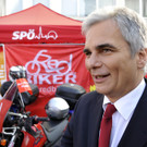 Faymann im Wahlkampf