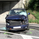 NÖ/ Bez. NK: Frontalzusammenstoß - Schlaglstrasse Gloggnitz