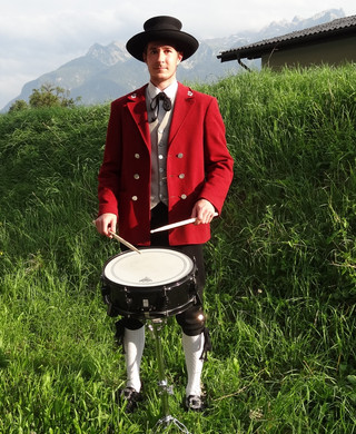 Bertram Brugger – Musikant der Sonnenberger Harmoniemusik Nüziders