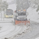 Früher Wintereinbruch: Schnee am Bödele im Oktober
