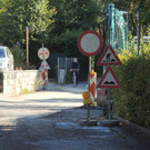  Sperre durch Grabungsarbeiten 