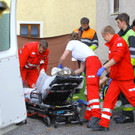 Schwerverletzter nach Gasexplosion