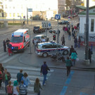 Leserreporter: Vespa-Fahrer wurde bei Unfall vor Lugner City verletzt 