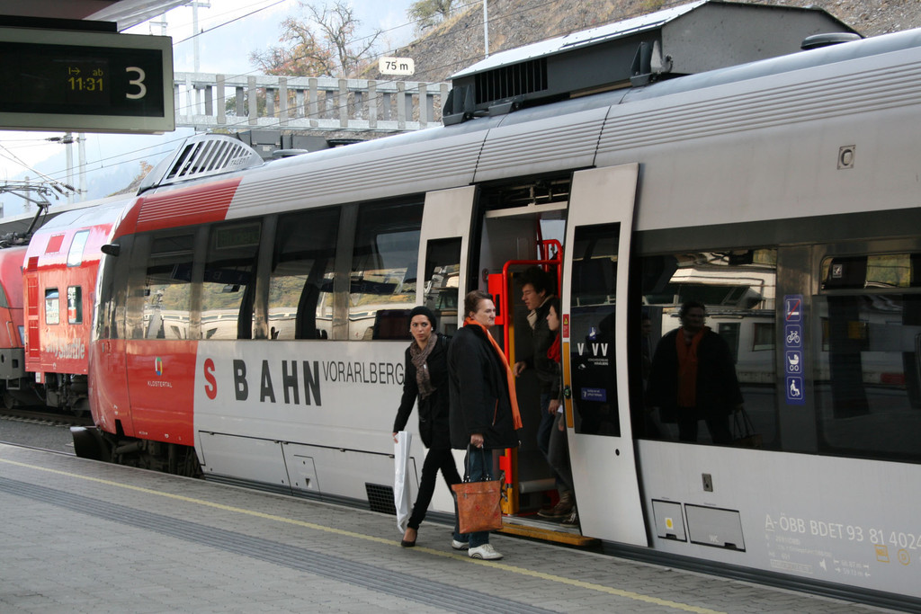 Mehr moderne S-Bahn Züge werden ab Fahrplanwechsel in Vorarlberg unterwegs sein
