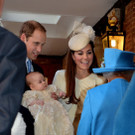 Prinz George bei der Taufe
