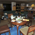   Mini-Brockenhaus im Landhausfoyer  