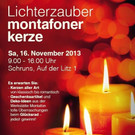 Lichterzauber "montafoner kerze"