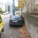 Bilder vom Unfall in Döbling 