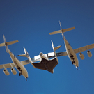"SpaceShipTwo" startet Jungfernflug