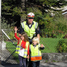 Verkehrserziehung im KG Bludesch 