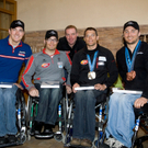 Die Olympioniken wurden empfangen