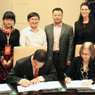 Pandas bleiben im Wiener Tiergarten Schönbrunn - Vertrag unterzeichnet, Baby vermessen