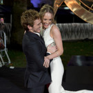 Sam Claflin Laura Haddock AP.jpg