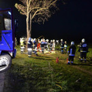 Tödlicher Verkehrsunfall auf der B54: Die Unfallstelle