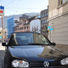 Manuel Hehle und sein Cabriolet
