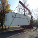 Carl Lampert- Container am Gymnasium Feldkirch