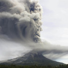 Indonesien: Vulkan Merapi spuckt Aschefontäne