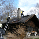 Meiningen: Dachstuhl in Brand geraten