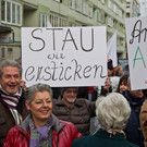 Anrainer protestieren in Lehen