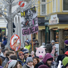 Burschenschafter in Innsbruck: 1.000 Demonstranten bei Gegendemo
