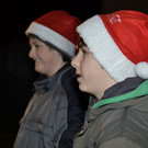 Illuminierung der Weihnachtsbeleuchtung in Meiningen