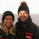 Sarah und Karin halfen f__r Licht ins Dunkel mit.JPG