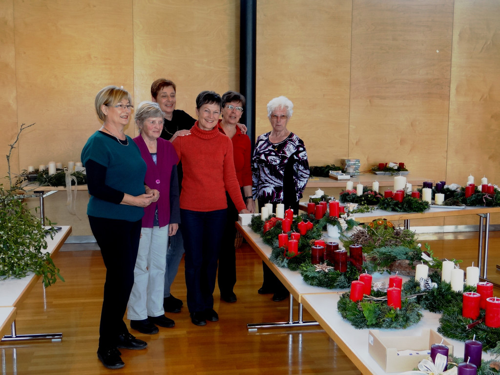 Adventbasar und Suppentag des Missionskreises Nenzing