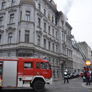 Ein Schwerverletzter bei Zimmerbrand in Wien-Wieden