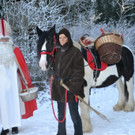 34 Der Nikolaus und sein Knecht Ruprecht kamen mit einem schwer beladenen Pferd.JPG
