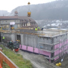 Sonderklassentrakt im Rohbau fertig