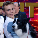 Beim "RTL-Supertalent": Lukas Pratschker (17) aus Wien und sein Border-Collie "Falco"