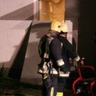 Brand in Mehrparteienhaus in Traunstein