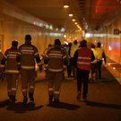 Tests an der Umfahrung