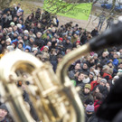 Schüler und Lehrer demonstrieren in Dornbirn gegen Bildungsreform