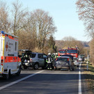 Crash auf der B20