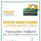Antoniushaus Bester Arbeitgeber 2013