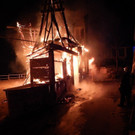 Feuerwehr-Einsatz mit 70 Personen auf der "Copa Cagrana"