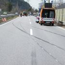 Verkehrsunfall auf der A14 in Bürs