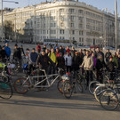 60 Teilnehmer beim Neujahrsradeln in Wien