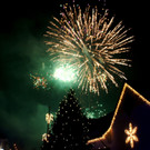 Prosit Neujahr am Blauen Platz