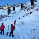 Skifund löst Verschüttetensuche in Warth aus