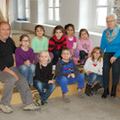 Impressionen des kunstKinderkunst - Workshop