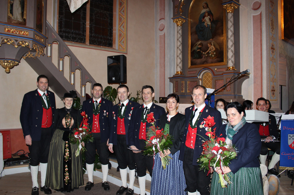 Feierliches Jahresabschlusskonzert der Bürgermusik Gaschurn-Partenen.