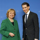 Sebastian Kurz in Deutschland: Werben für Westbalkan-Integration in die EU