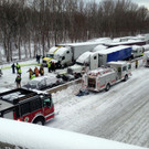 Massenkarambolage auf US-Highway